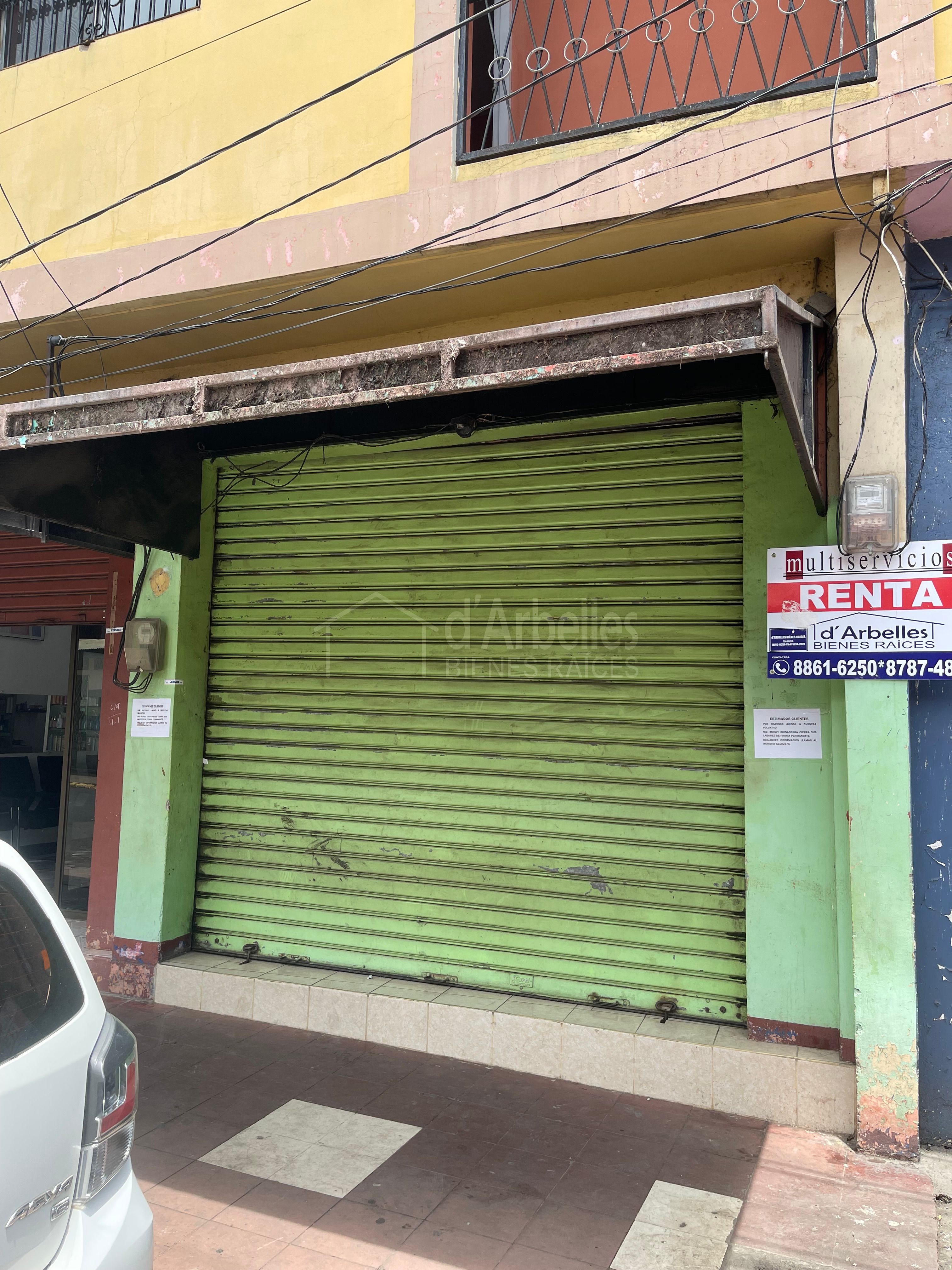 Modulo Comercial en alquiler en Chinandega