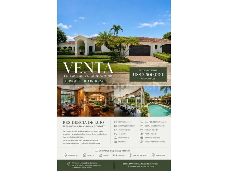 Casa en venta en Santa Ana
