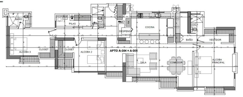 Apartamento en venta en Desarrollo, Santa Ana