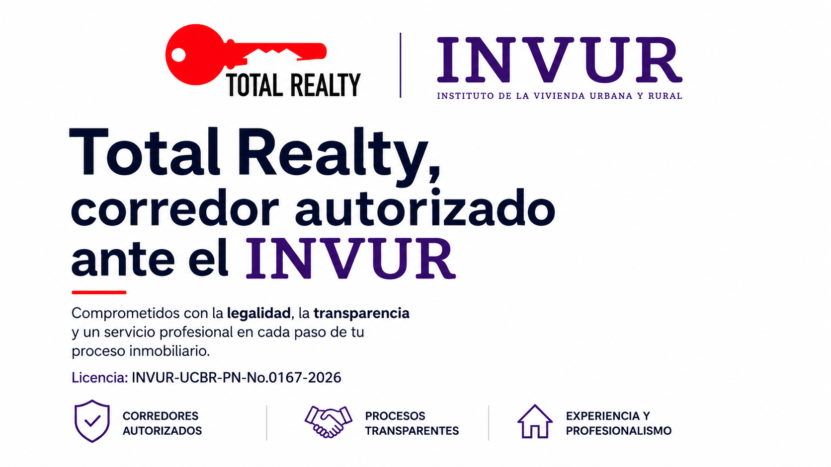 Somos Corredores Legales!